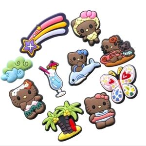 10 Hello Kitty Jibbitz